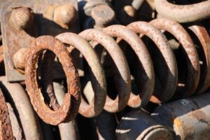 Rusted Metal Spring