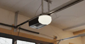Black Garage Door Opener