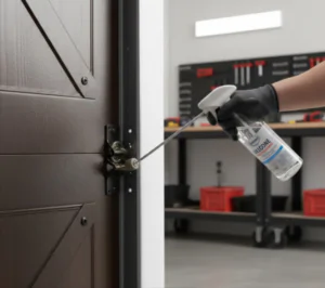 Garage Door Lubricating