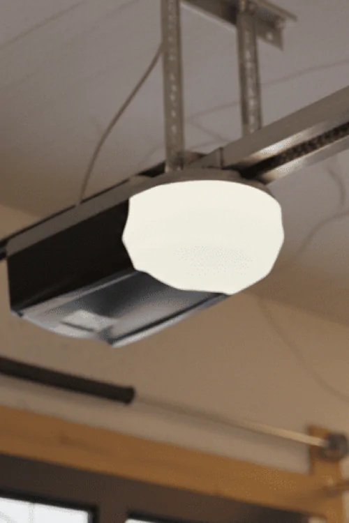 Black Garage Door Opener
